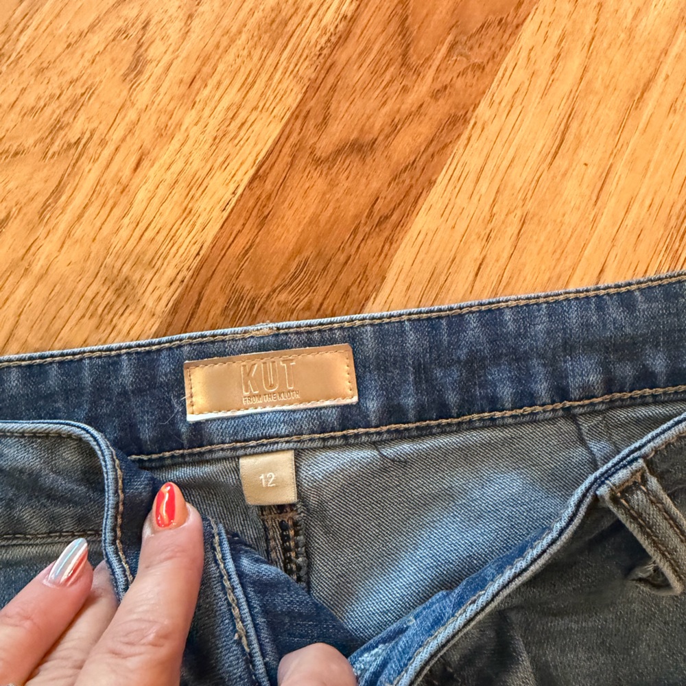 KUT from the Kloth Charlotte Wide Leg Jeans | Size 12 | Like New